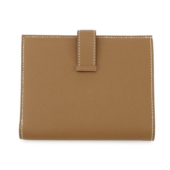HERMES BEAN Compact Epsom Gold - Picture 2 of 10